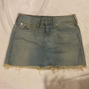 True Religion Jean/Denim Skirt